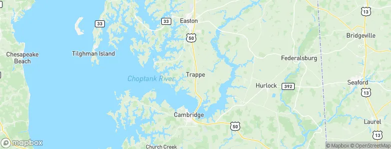 Trappe, United States Map