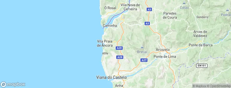 Trás-o-Rio, Portugal Map