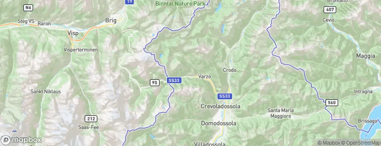 Trasquera, Italy Map