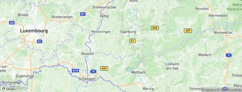 Trassem, Germany Map