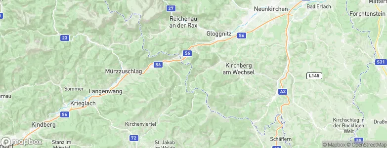 Trattenbach, Austria Map