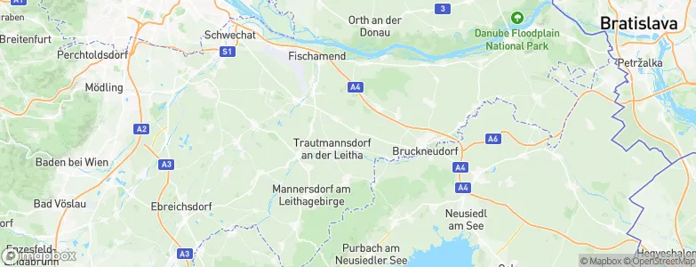 Trautmannsdorf an der Leitha, Austria Map