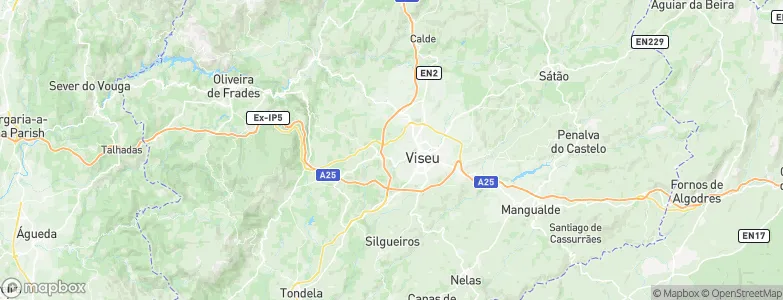 Travassós, Portugal Map