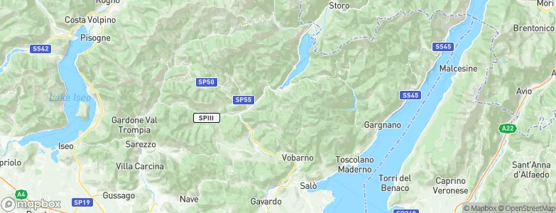 Trebbio, Italy Map