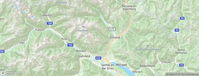 Trebesing, Austria Map