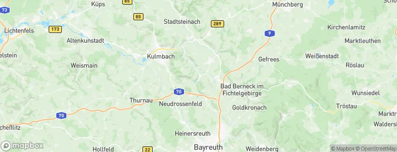 Trebgast, Germany Map