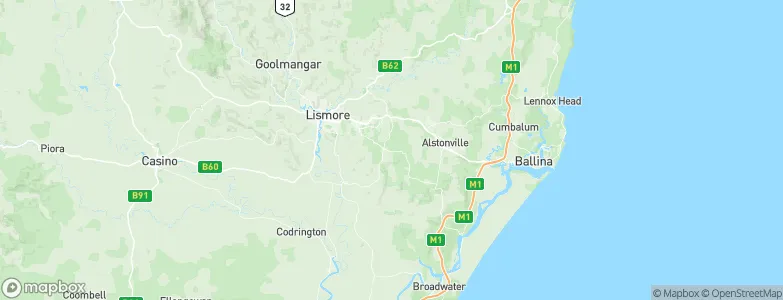 Tregeagle, Australia Map