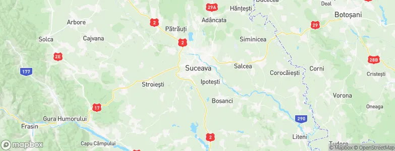 Trei Movile, Romania Map