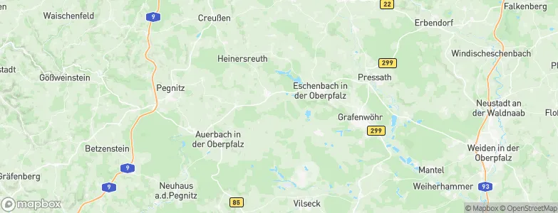 Treinreuth, Germany Map