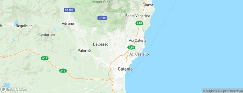 Tremestieri Etneo, Italy Map