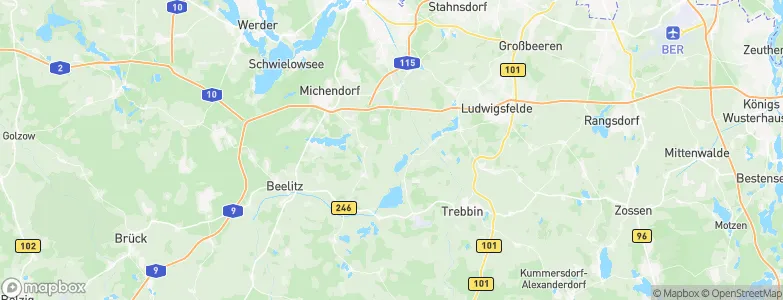 Tremsdorf, Germany Map
