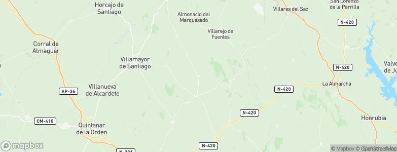 Tresjuncos, Spain Map