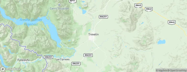 Trevelin, Argentina Map