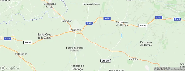 Tribaldos, Spain Map