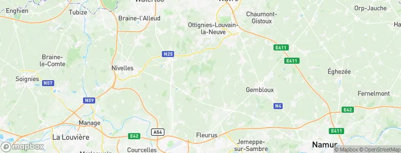 Tribotte, Belgium Map
