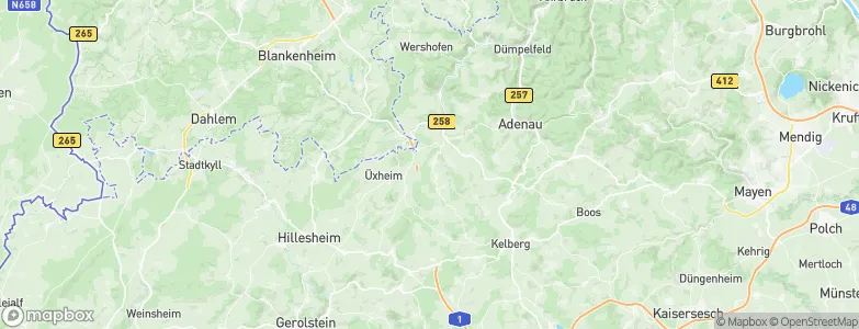 Trierscheid, Germany Map