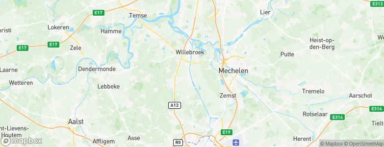 Triest, Belgium Map
