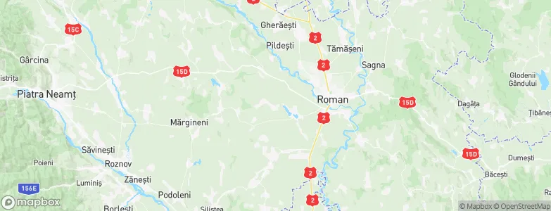 Trifeşti, Romania Map