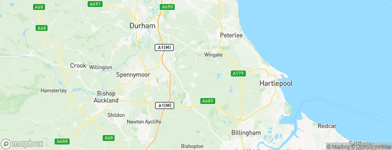 Trimdon, United Kingdom Map