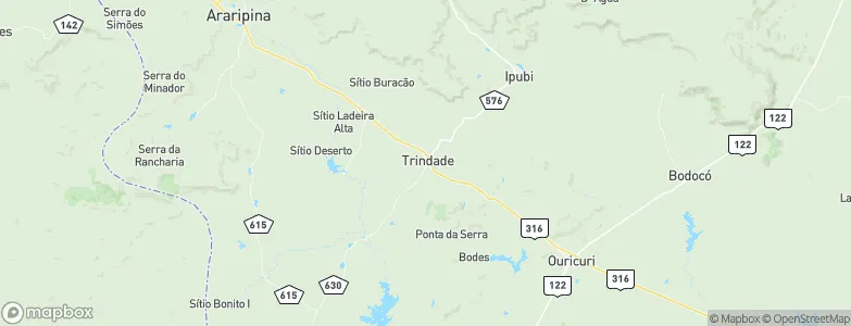 Trindade, Brazil Map