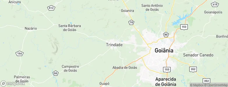 Trindade, Brazil Map