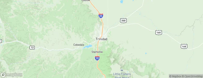 Trinidad, United States Map