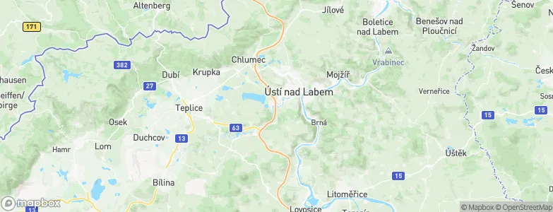 Trmice, Czechia Map