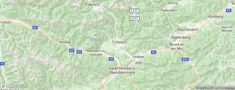 Trofaiach, Austria Map