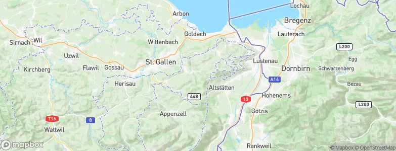 Trogen, Switzerland Map
