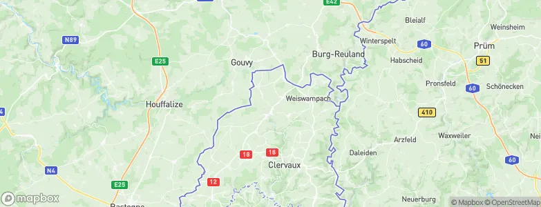 Troisvierges, Luxembourg Map