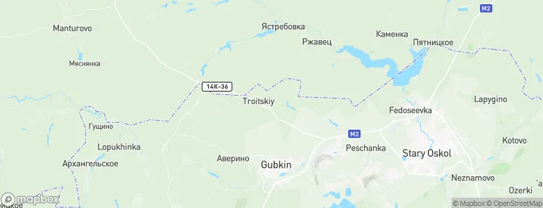 Troitskiy, Russia Map