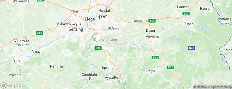 Trooz, Belgium Map