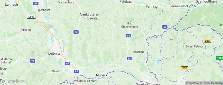 Trössing, Austria Map