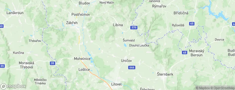 Troubelice, Czechia Map