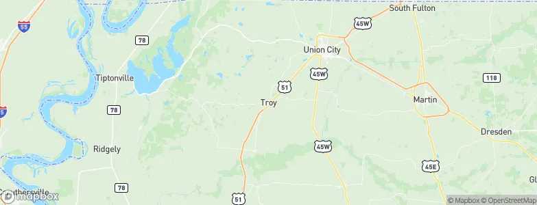 Troy, United States Map