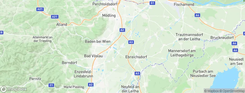 Trumau, Austria Map