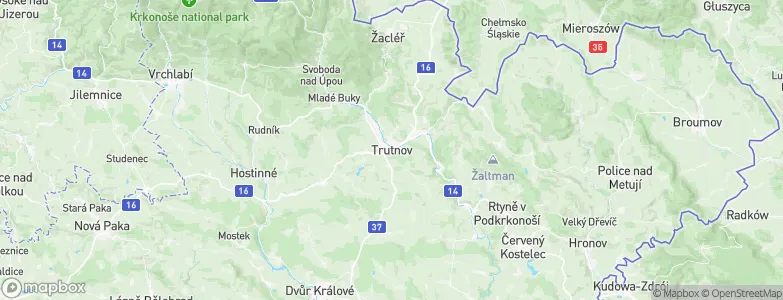 Trutnov, Czechia Map