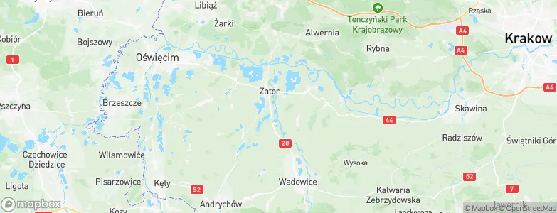Trzebieńczyce, Poland Map
