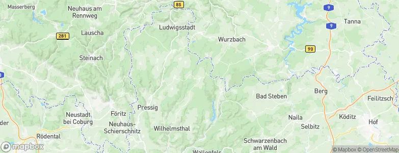 Tschirn, Germany Map