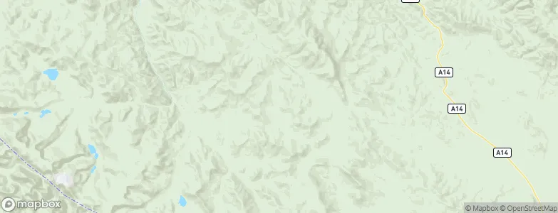 Tsenher, Mongolia Map