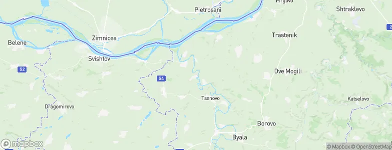 Tsenovo, Bulgaria Map