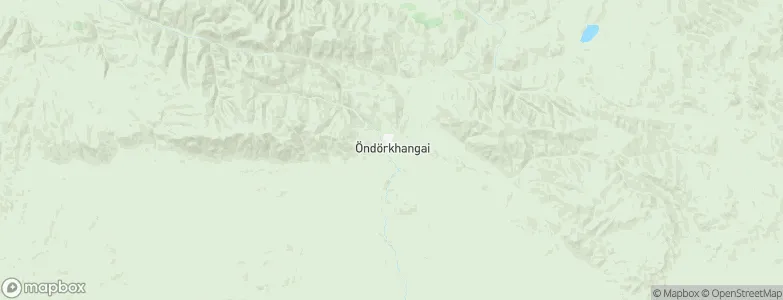 Tsetserleg, Mongolia Map