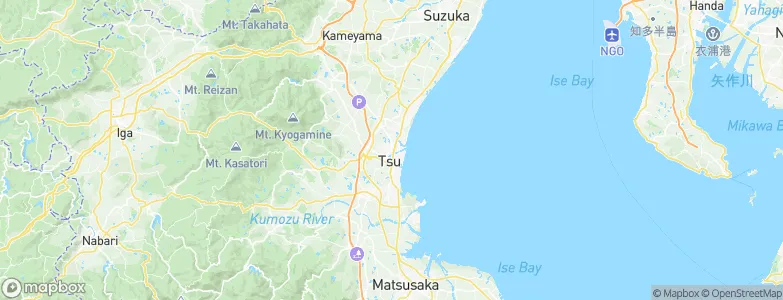 Tsu, Japan Map