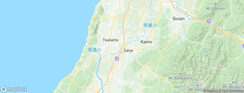 Tsubame, Japan Map
