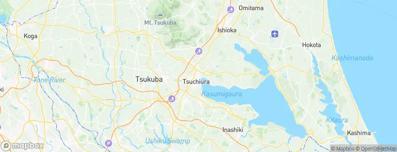 Tsuchiura, Japan Map