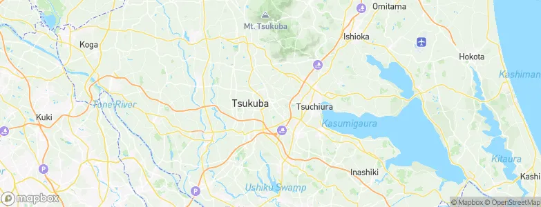 Tsukuba, Japan Map
