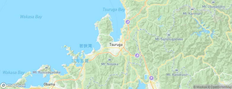 Tsuruga, Japan Map