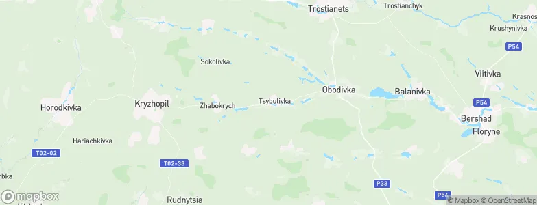 Tsybulevka, Ukraine Map