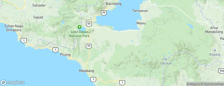 Tubaran, Philippines Map