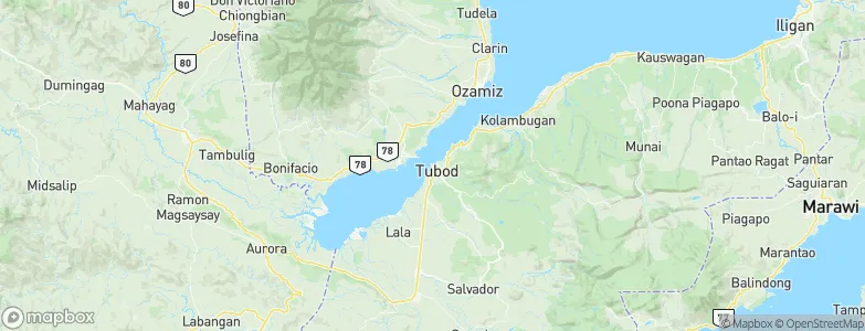 Tubod, Philippines Map